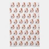 Valentine' s Kitchen Hand Towel Cooking Love Heart Theedoek (Verticaal)