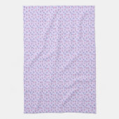 Valentine' s Kitchen Hand Towel Pink & PurpleHeart Theedoek (Verticaal)