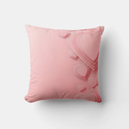 valentine sale background with hearts kussen