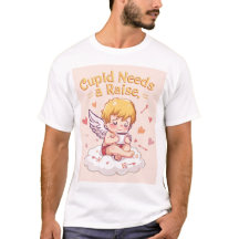 Valentine Schattige Cupido "Cupido Verdient een Ve