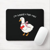 Valentine Silly Goose I'm Goosey For You Duck Vale Muismat (Met muis)