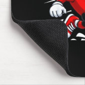 Valentine Soccer Heart Drip Srt Love Valentines Da Muismat (Hoek)