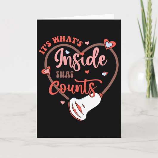 Valentine Sonografie Tech Het is Wat Binnenin Zit Kaart (Voorkant)
