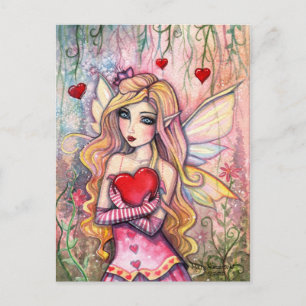 Valentine Sprookjeskaart van Molly Harrison Feestdagenkaart