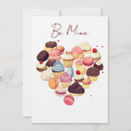 Valentine Sweet Heart Greeting Card – Be Mine  Feestdagenkaart