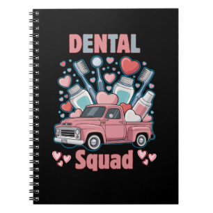 Valentine Tandarts Team Schattig Tand Team Notitieboek