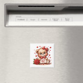 Valentine Teddy  Magneet (Insitu (Vaatwasser))
