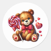 Valentine Teddy Stickers (Voorkant)