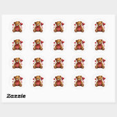 Valentine Teddy Stickers (Vel)