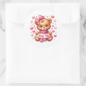 Valentine Teddy Stickers (Tas)