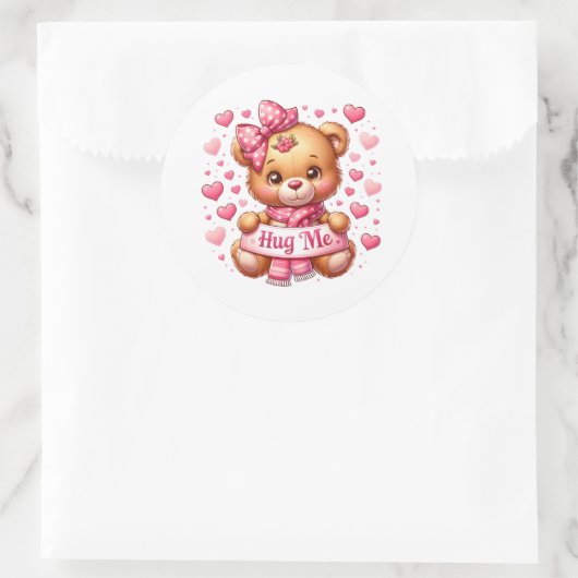 Valentine Teddy Stickers (Tas)