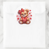 Valentine Teddy Stickers (Tas)