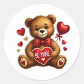 Valentine Teddy Stickers (Voorkant)