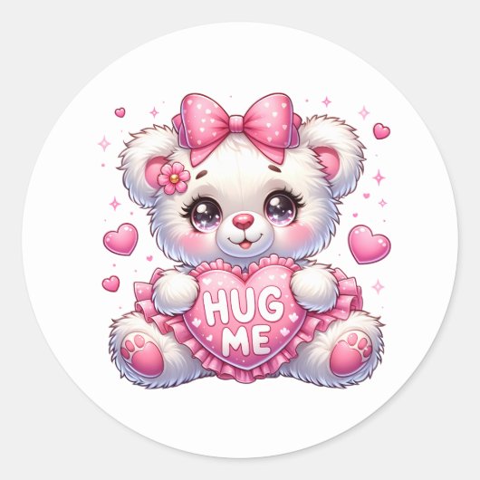 Valentine Teddy Stickers (Voorkant)