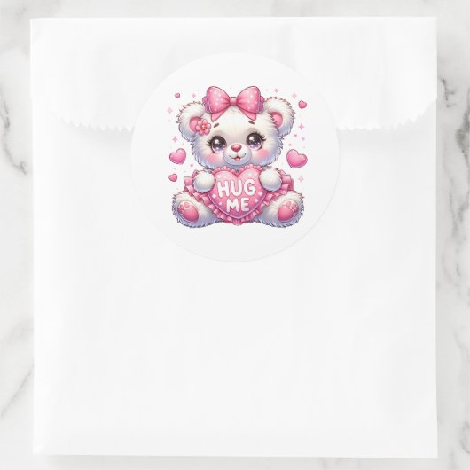 Valentine Teddy Stickers (Tas)