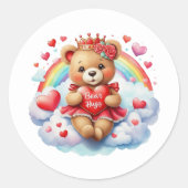 Valentine Teddy Stickers (Voorkant)