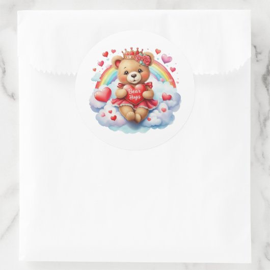 Valentine Teddy Stickers (Tas)