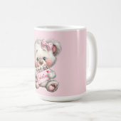 Valentine Teddy with Chocolates Koffiemok (Voorkant rechts)