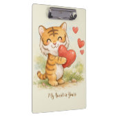 Valentine tiger klembord (Rechts)