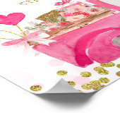 Valentine Truck Sweetheart Foto Booth Poster (Hoek)