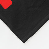 Valentine Tuxedo Heart Outfit Funny Love Fleece Deken (Hoek)