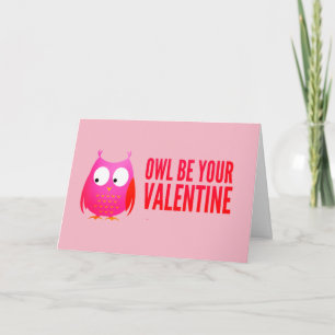 Valentine Uil Custom Kaart