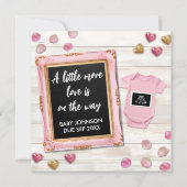 Valentine Ultrasound Photo Social Media Aankondiging (Voorkant)