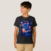 Valentine Van Gogh Starry Night Heart Matching Cou T-shirt (Voorkant volledig)