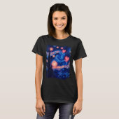 Valentine Van Gogh Starry Night Heart Matching Cou T-shirt (Voorkant volledig)