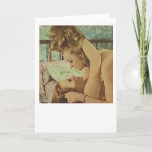 Valentine. van het haar feestdagen kaart (Voorkant)