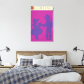 <Valentine>van Steve Collier Canvas Afdruk (Insitu (Slaapkamer))