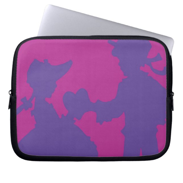 <Valentine>van Steve Collier Laptop Sleeve (Voorkant)