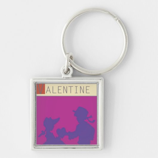 <Valentine>van Steve Collier Sleutelhanger (Voorkant)