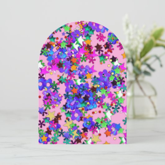 VALENTINE VENETIAANS MASKERBAL KAART (Staand voorkant)