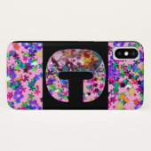 VALENTINE VENETIAANSE MASKERADE MONOGRAM C LETTER Case-Mate iPhone CASE (Achterkant (horizontaal))