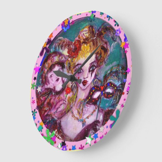 VALENTINE VENETIAN MASQUERADE PARTY GROTE KLOK (Hoek)