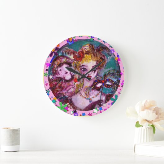 VALENTINE VENETIAN MASQUERADE PARTY GROTE KLOK (Huis)