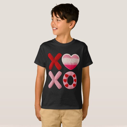 Valentine Vibe Design  T-shirt (Voorkant volledig)
