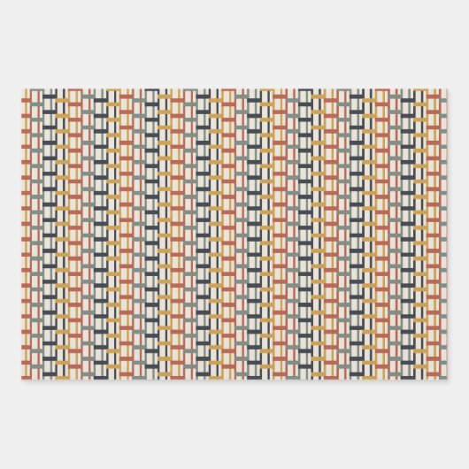 Valentine Vibes Art Nouveau Pattern Inpakpapier Vel (Voorkant)