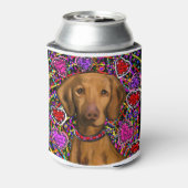 Valentine Vizsla Blikjeskoeler (Blikje Achterkant)