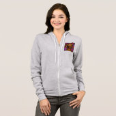 Valentine Vizsla Hoodie (Voorkant volledig)