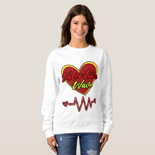 Valentine Wave Trui (Voorkant volledig)