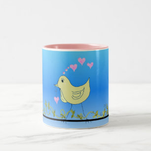 Valentine, Wees Van Mij Tweekleurige Koffiemok
