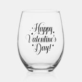 Valentine Wijnglas Zonder Voet (Voorkant)
