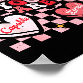 Valentine You Are Loved Worthy Enough Candy Heart  Poster (Hoek)