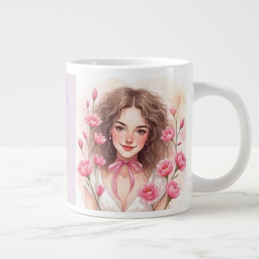 Valentine, You're the Reason for My Smile Grote Koffiekop (Rechts)