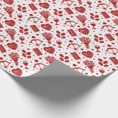 Valentines Cadeaupapier (Hoek)