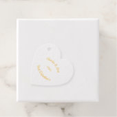 Valentine's Cat Paws Text Bedankjes Labels (Met doos)