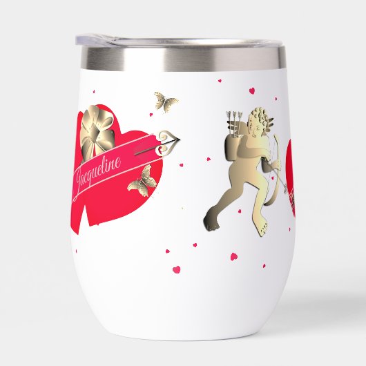 Valentine's Cupid & Hearts  (Rechts)