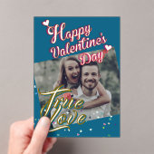 Valentine's Day  Acrylic Invitations Acryl Uitnodigingen (Insitu (Draagbaar))